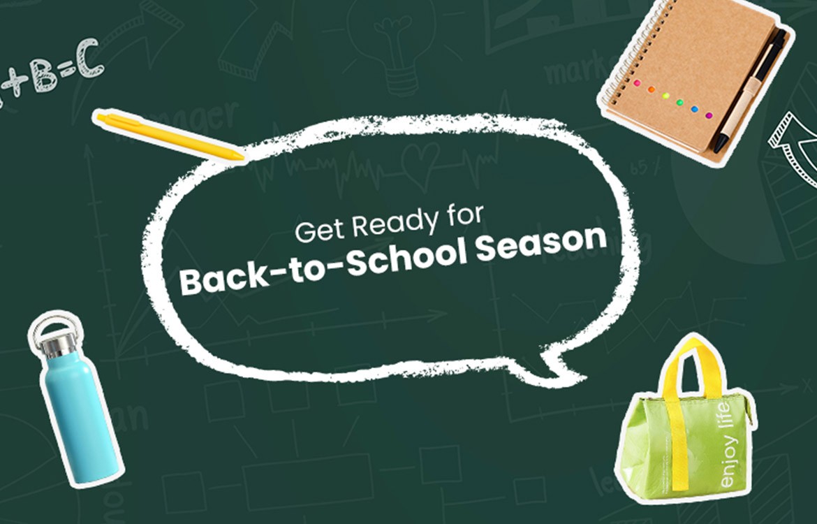 Get Ready For Back-to-School Season With Our Amazing Promotional Items