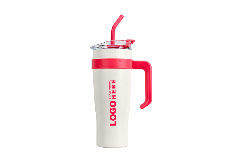 Tumbler Cups with Straws